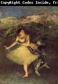 Edgar Degas Harlequin and Colombine